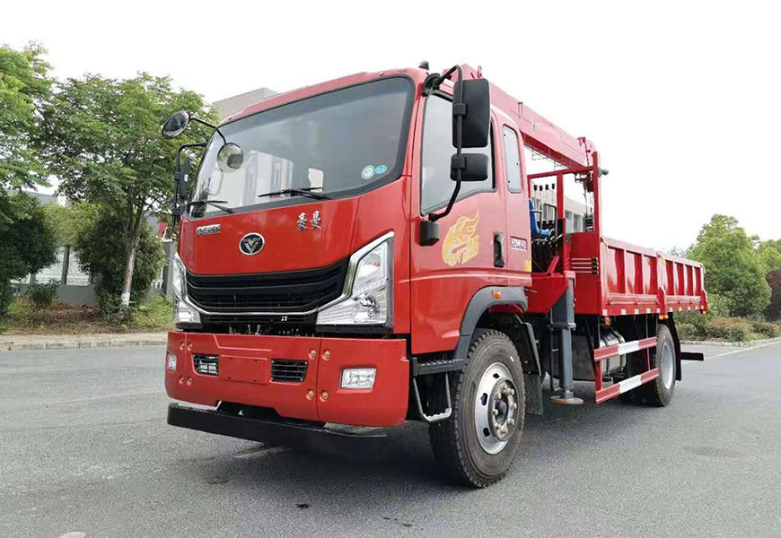 國(guó)六重汽豪曼8噸隨車(chē)吊